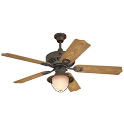 Westinghouse Lafayette 52 in. Weathered Iron Indoor and Outdoor Ceiling Fan