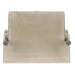 Allied Moulded FiberglassBOX New Work 18 cu in Rectangle Fiberglass 1 gang Switch Box Off White