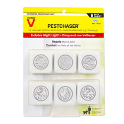 Victor PestChaser Plug-In Electronic Pest Repeller For Rodents 6 pk