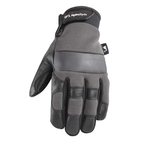 Wells Lamont Men's HydraHyde Leather Work Gloves, ONE PAIR SIZE M, L, & XL  NEW