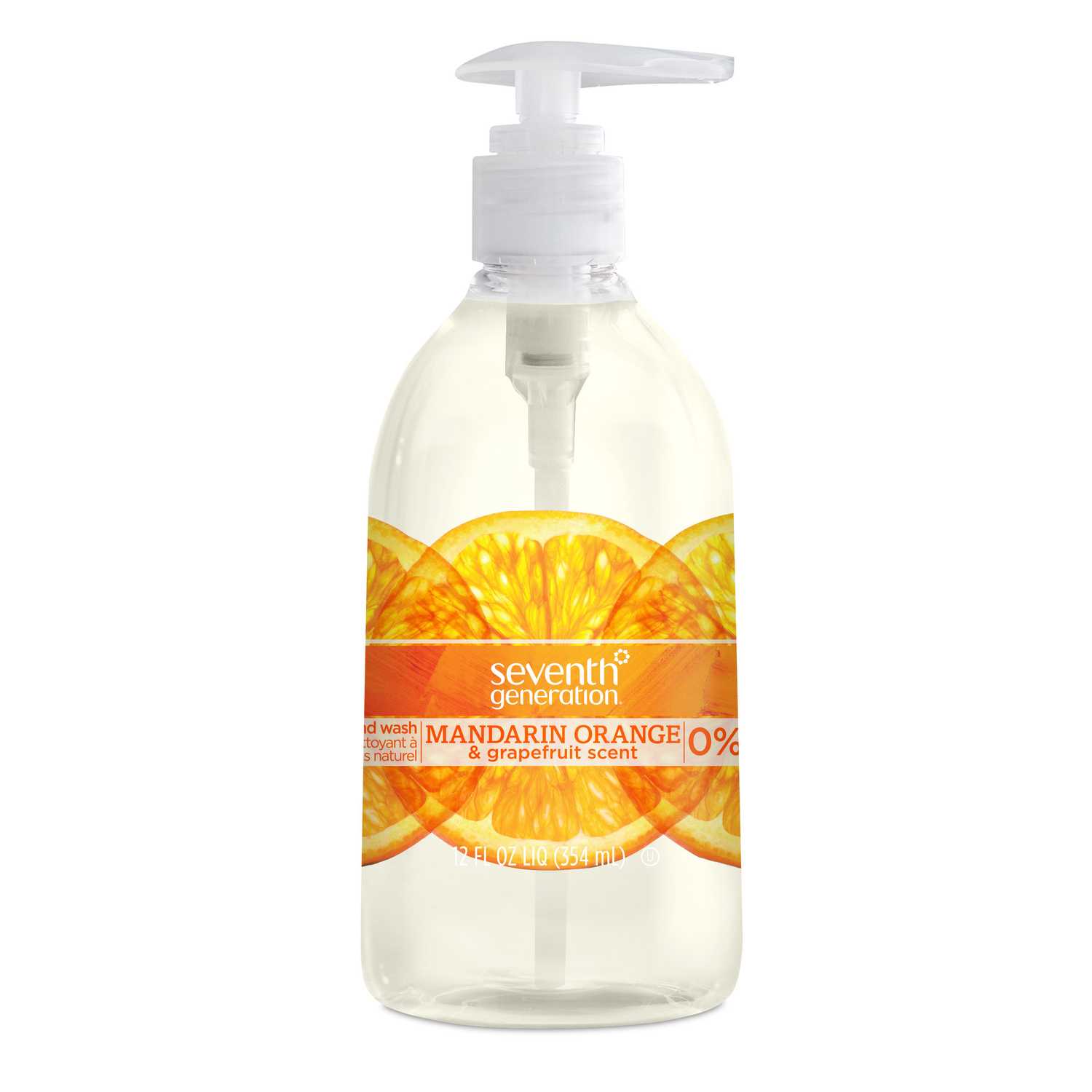 Seventh Generation Mandarin Orange and Grapefruit Scent Liquid Hand