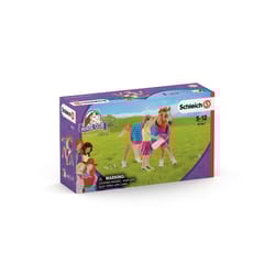 Schleich Horse Club Foal w/Blanket Toy Multicolored