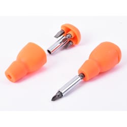 Home Plus 4-in-1 Screwdriver 3 in. 5 pc