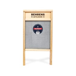 Behrens 12.5 in. W X 24.5 in. L Galvanized Steel Scrub Surface Washboard