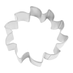 R&M International Corp 4 in. L Sun Cookie Cutter Silver 1 pc