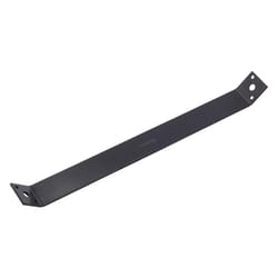 Hampton 16.3 in. H X 1.5 in. W X 1/8 in. D Black Steel Inside Strap Brace