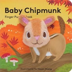 Chronicle Books Baby Chipmunk Finger Puppet Board Book