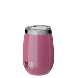 Wyld Gear 12 oz Wine & Whiskey Pink Rainbow BPA Free Vacuum Insulated Tumbler