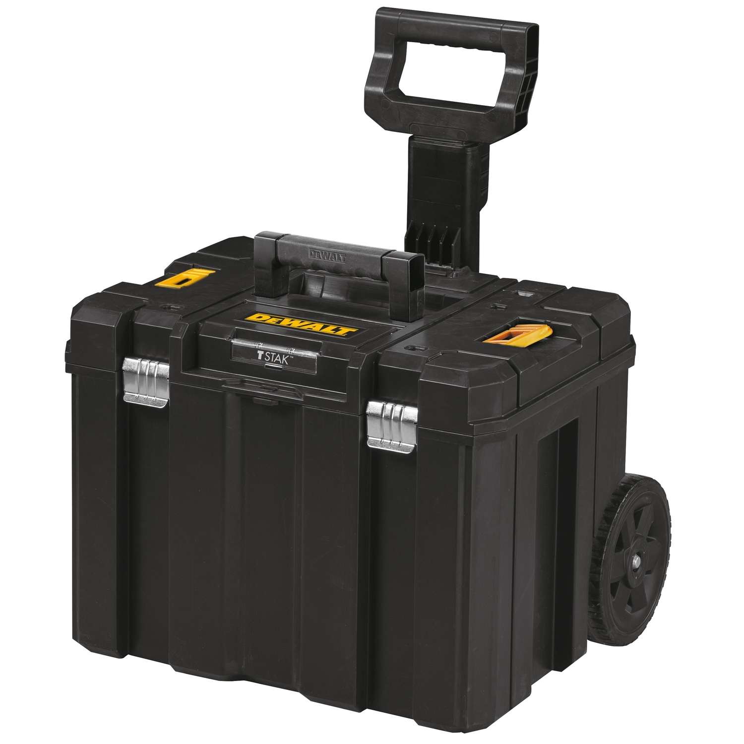 DeWalt TSTAK 20 in. Wheeled Storage Organizer Black/Yellow - Ace Hardware