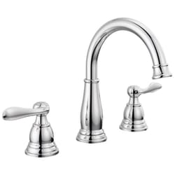 Delta Windemere Chrome Widespread Bathroom Sink Faucet 8 in.