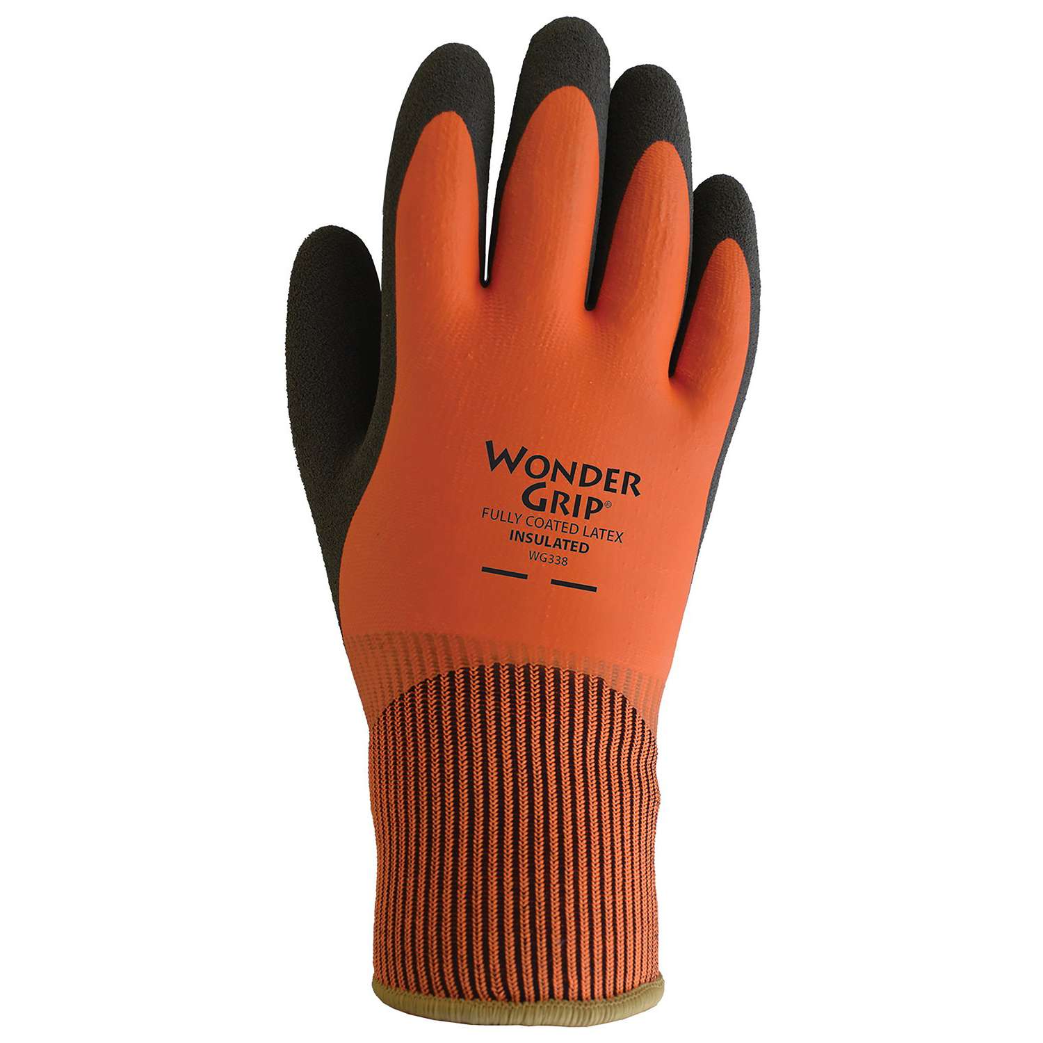 Bellingham Wonder Grip Grip Gloves Black/Orange M 1 pair Ace Hardware