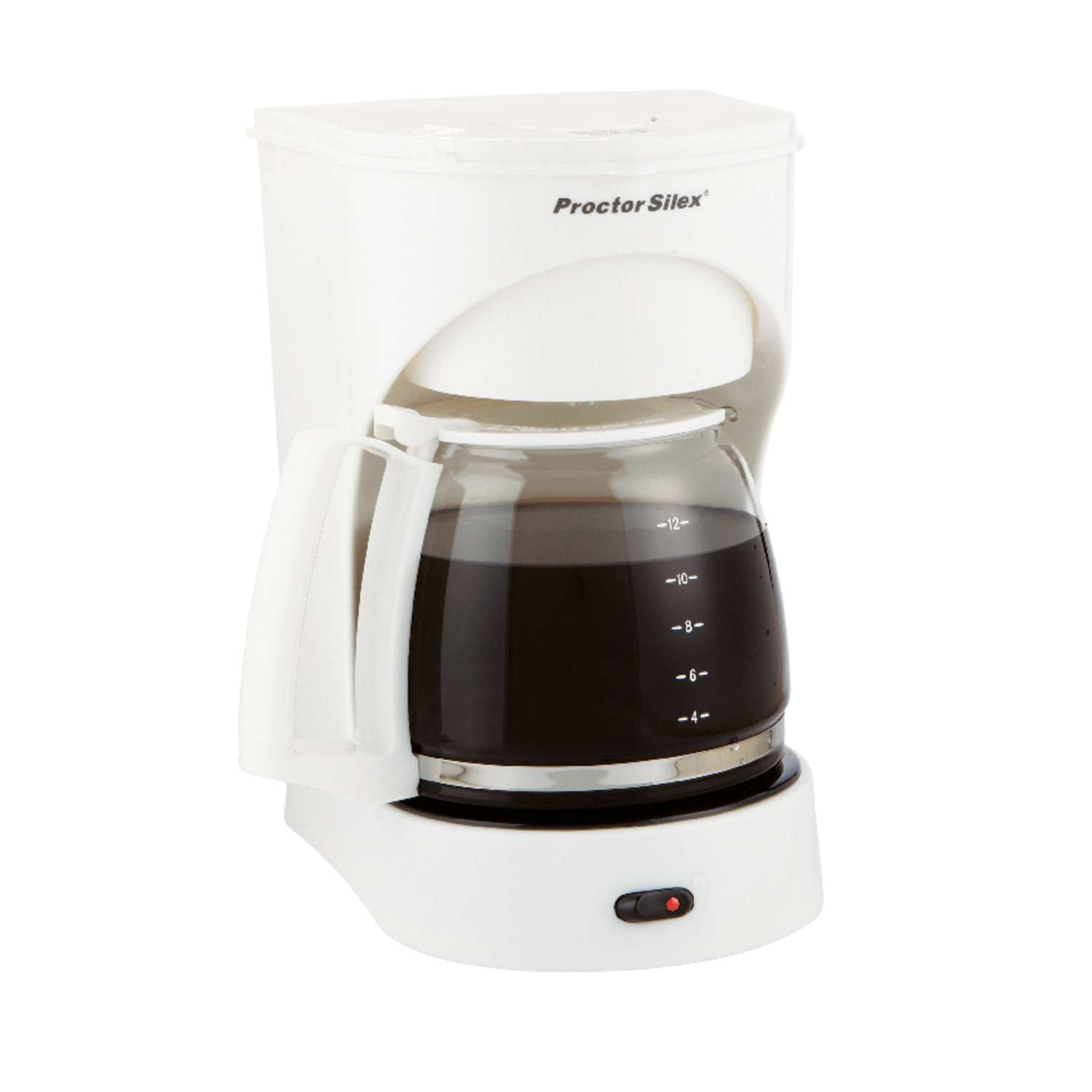 Proctor Silex 12 cup White Coffee  Maker  Ace  Hardware 