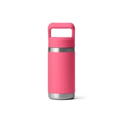 YETI Rambler 12 oz Tropical Pink BPA Free Kids Bottle Insulated Kids Water Bottle w/Straw