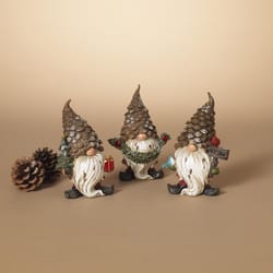 Gerson Multicolored Gnome Figurine 6 in.