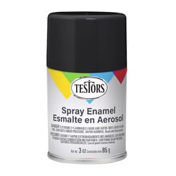 Testors Gloss Gloss Black Spray Paint 3 oz