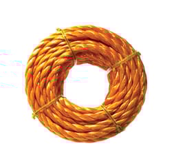 Ace 3/8 in. D X 50 ft. L Yellow Twisted Poly Rope