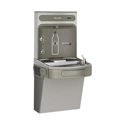 Elkay 8 gal Gray Bottle Filling Station and Water Cooler Stainless Steel