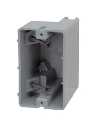 Madison Electric Smart Box Rectangle PVC Electrical Box Gray