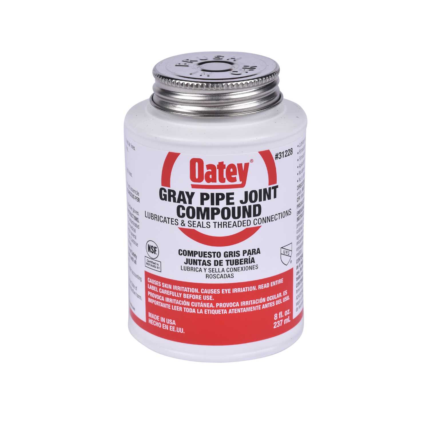 Oatey White Pipe Joint Compound 8 oz. Ace Hardware