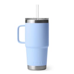 YETI Rambler 25 oz Big Sky Blue BPA Free Straw Mug