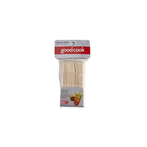 American Ice Pop Maker - 10 Pops + 50 Wood Sticks + Brush