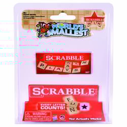 World's Smallest Scrabble Multicolored 101 pc