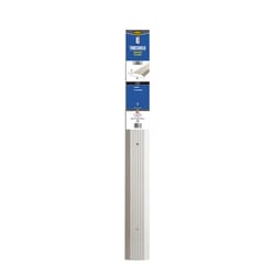 M-D BUILDING PRODUCTS 0.5 in. H X 3.88 in. W X 36 in. L Aluminum/Vinyl Commercial Threshold Silver