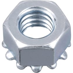 HILLMAN 6/32 in. Zinc-Plated Steel SAE Keps Lock Nut 100 pk