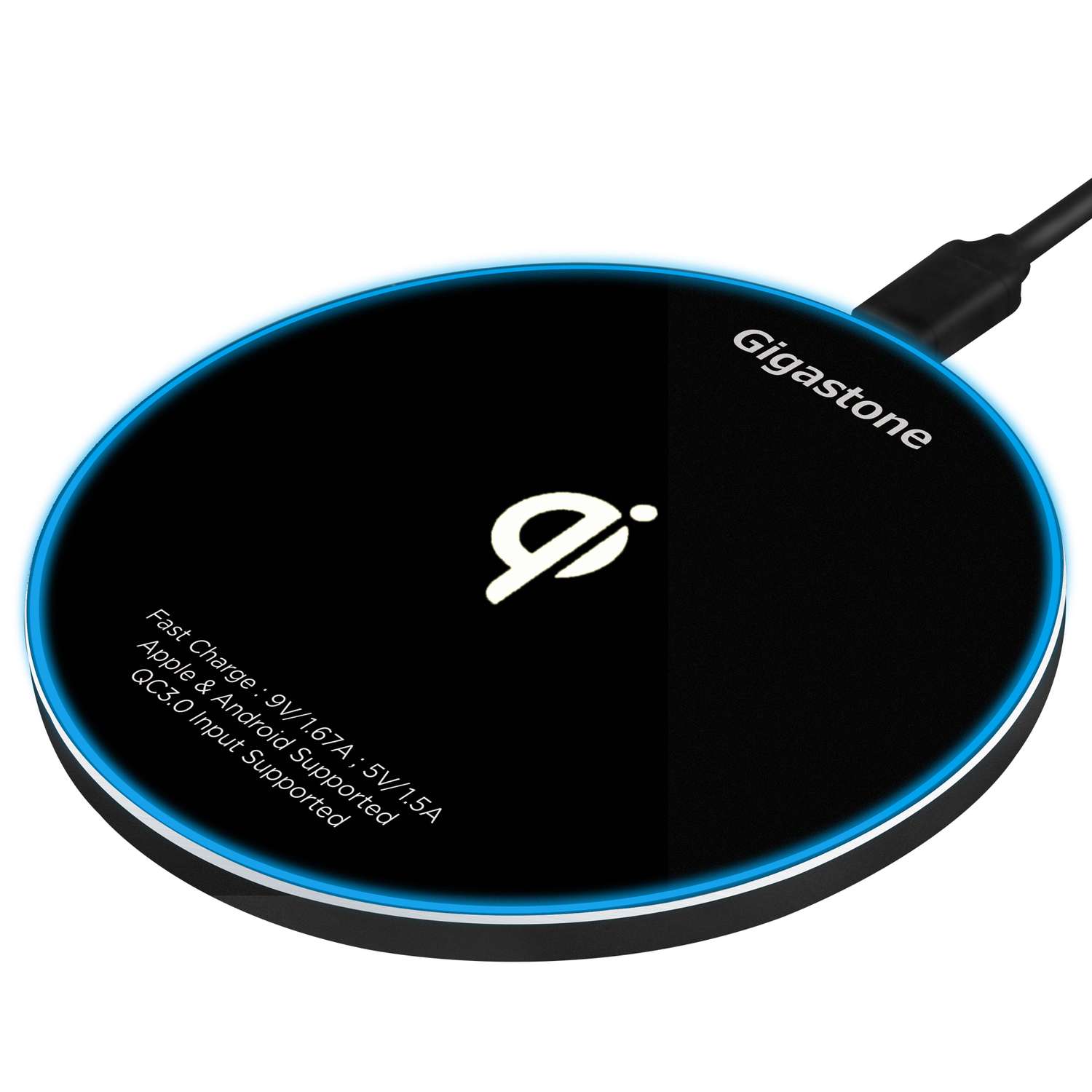 Gigastone Wireless Charging Pad 1670 mAh 1 pk Ace Hardware
