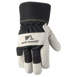 Wells Lamont Men's Gloves Black/Brown XL 1 pk