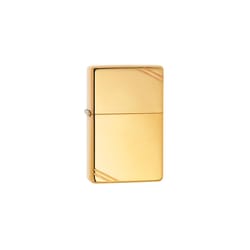 Zippo Gold Vintage with Slashes Lighter 1 pk