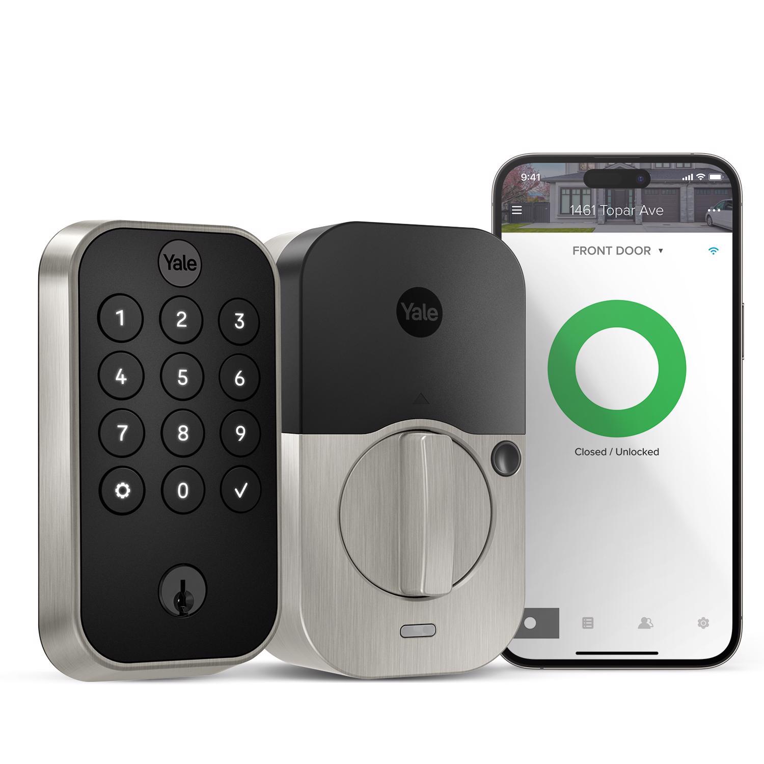 Yale Assure Lock 2 Satin Nickel Zinc Electronic Keypad Smart