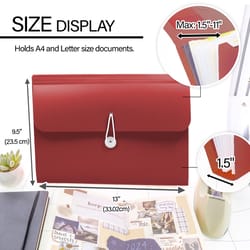 Bazic Products Assorted 7-Pocket Expanding File 1 pk