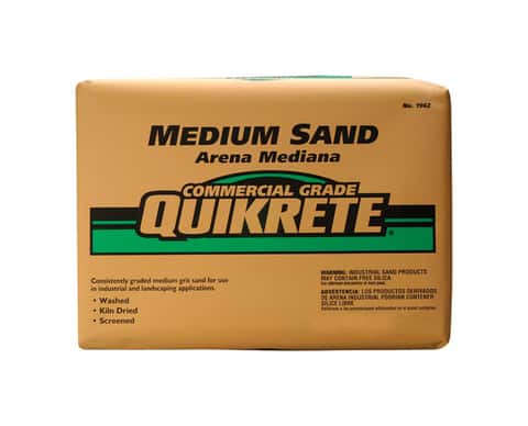 Quikrete Brown Medium Grade Sand 50 lb Quikrete Brown Medium Grade Sand 50 lb