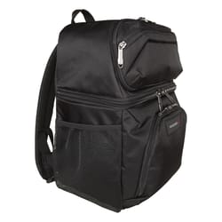 Wolverine Black Backpack 15.5 in. H X 11.5 in. W