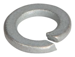 D Zinc-Plated Steel Split Lock Washer 100 pk Hillman 0.19 in 