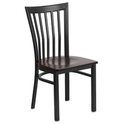 Flash Furniture Walnut Wood Traditional Restaurant Chair