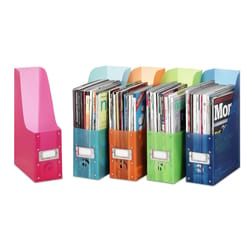 Whitmor 12.5 in. H X 4 in. W X 9.85 in. D File Organizer Assorted