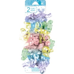 Paper Images Multi-Color Pastel Curly Bows