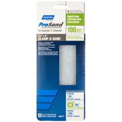 Norton ProSand 9 in. L X 3-2/3 W 100 Grit Aluminum Oxide Sanding Sheet 4 pk