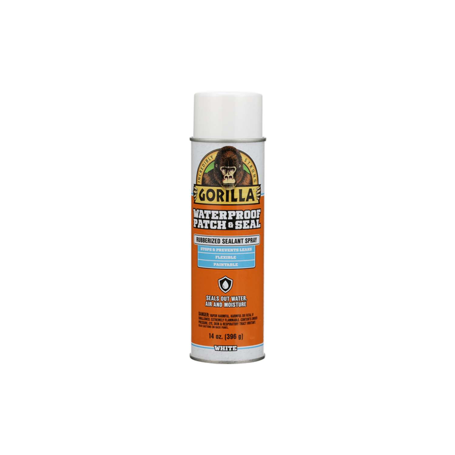 Gorilla White Rubber Waterproof Patch & Seal Spray 14 oz - Ace Hardware