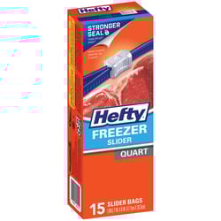 Hefty 1 qt Freezer Bag 15 pk