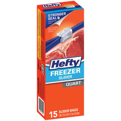 Hefty 1 qt Freezer Bag 15 pk