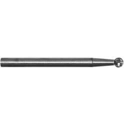 Century Drill & Tool 1/8 in. D X 3-1/2 in. L Ball Cutter High Speed Steel 1 pc