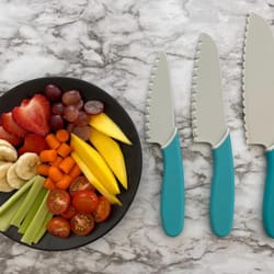 Handstand Kitchen Plastic Knife Set 3 pc