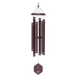 Arabesque Garnet Aluminum 50 in. Wind Chime