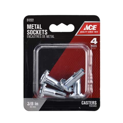 Ace Stamped Metal Caster Socket 1 pk Ace Hardware