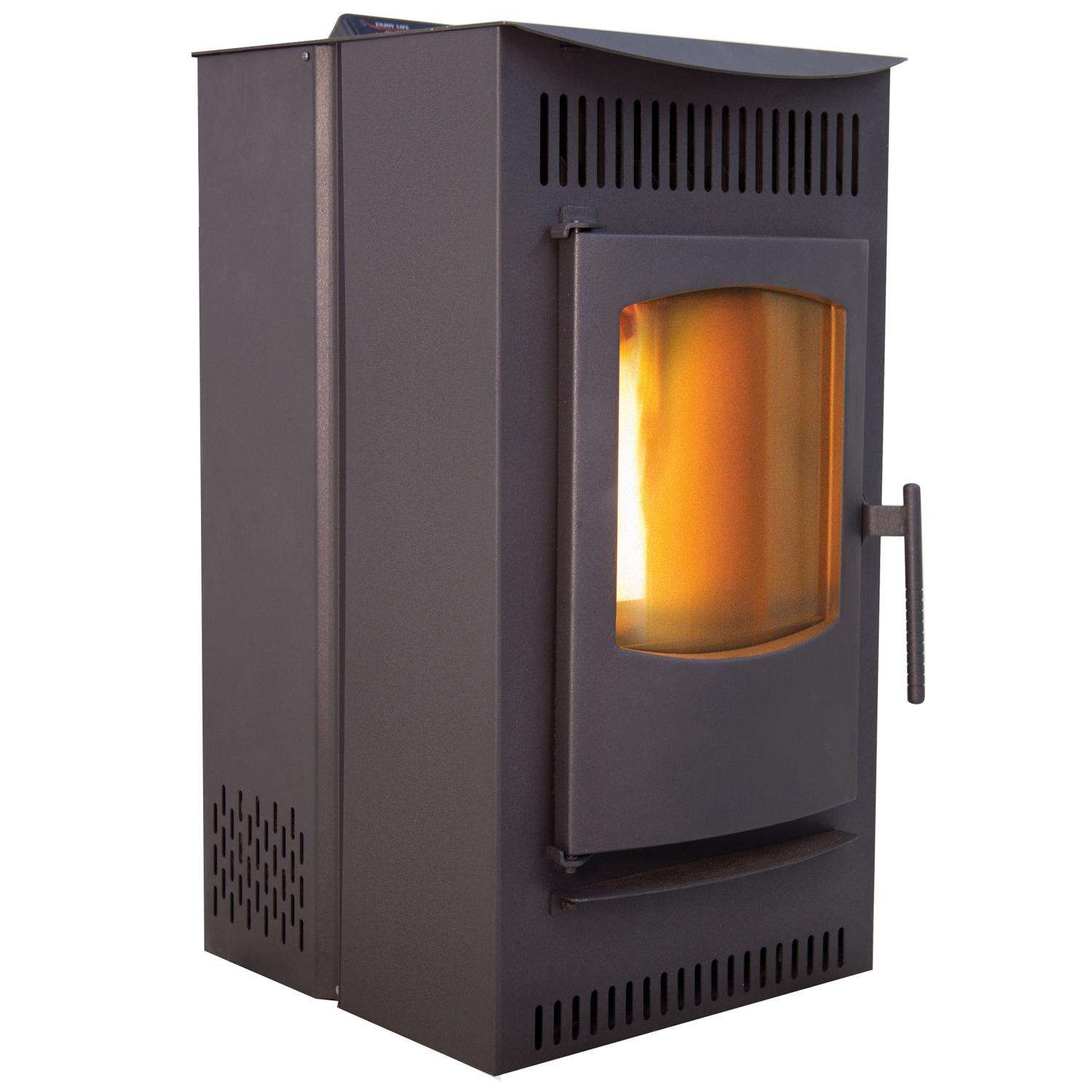 Castle Serenity EPA Certified 1500 sq ft Wood Pellet Stove 40 lb. cap.  Hopper - Ace Hardware