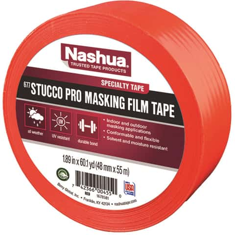 Nashua 1.89 in. W X 60 yd L Red Regular Strength Masking Tape 1 pk - Ace  Hardware