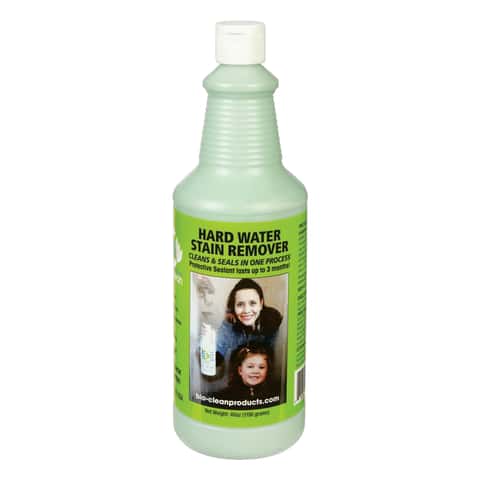 Bio-Clean Products: Hard Water Spot Calcium Stain Remover EXTRA LARGE 40oz